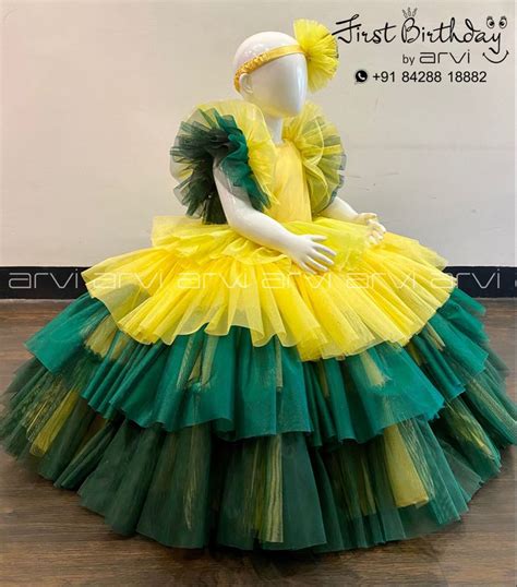 1 year old 2024 gown