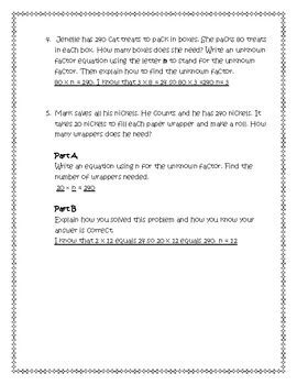 3rd Grade Go Math Chapter 5 Test 的图像结果