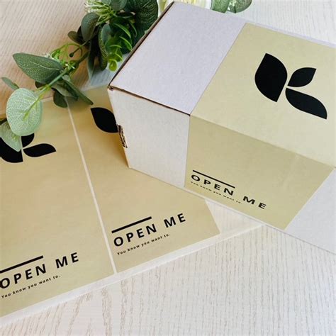 Image result for Custom Logo Sticker On Box