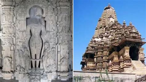 खजुराहो के जावरी मंदिर में भगवान विष्णु की मूर्ति का शीश कैसे टूटा, सच ...