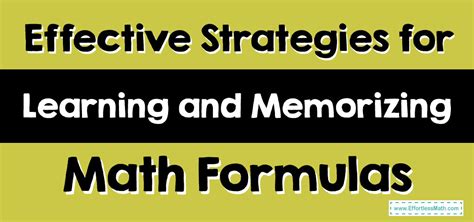 How to Master Math Formulas 的图像结果