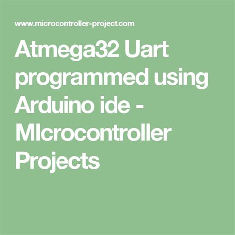 ATmega32 Arduino IDE 的图像结果