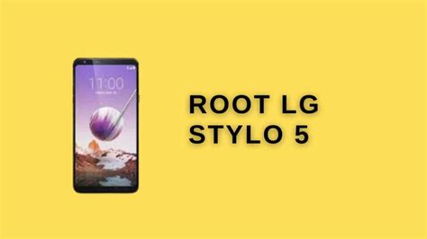 LG Stylo 5X Rooting 的图像结果
