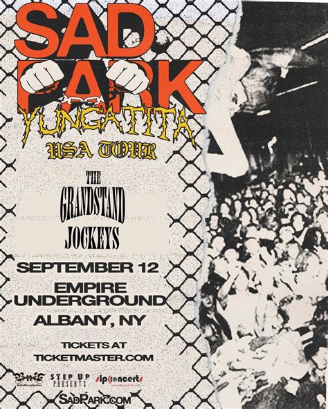 Sad Park with The Grandstand Jockeys, Empire Underground, Albany, 12 ...