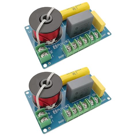 3 Way Speaker Crossover, PUV-W3 200W Passive Crossover for HiFi Home ...