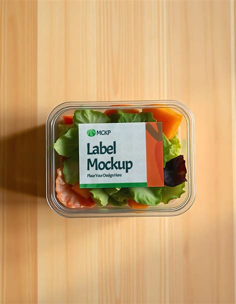 Packaging Vegan restaurant Mockup 55670626 PSD