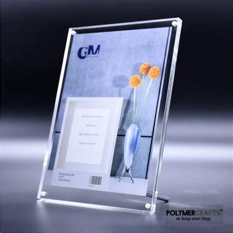 ACRYLIC SIGN HOLDERS - A4-Acrylic Sign Holder- L Single Side ...