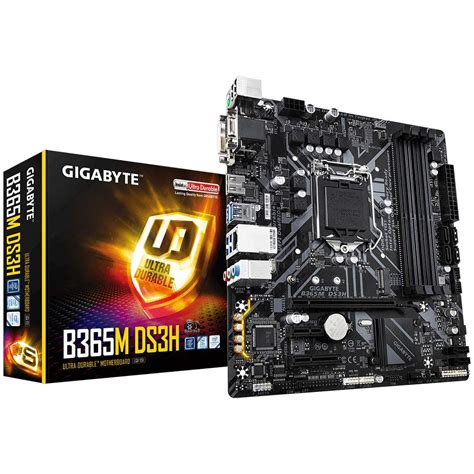 Amazon.in: Buy GIGABYTE Micro ATX Intel B365M Ds3H Ultra Durable ...