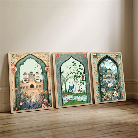 kotart Traditional wall Art Paintings with Frame for Home Decor - Fram ...