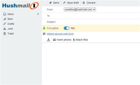 Image result for Hushmail Features