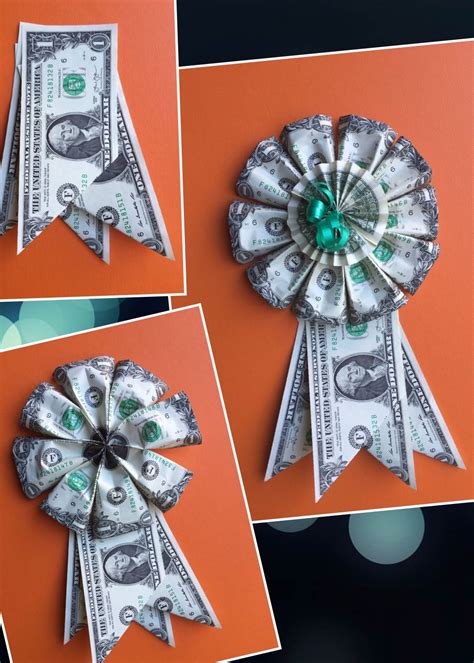Dollar Bill Origami Rosette Tutorial