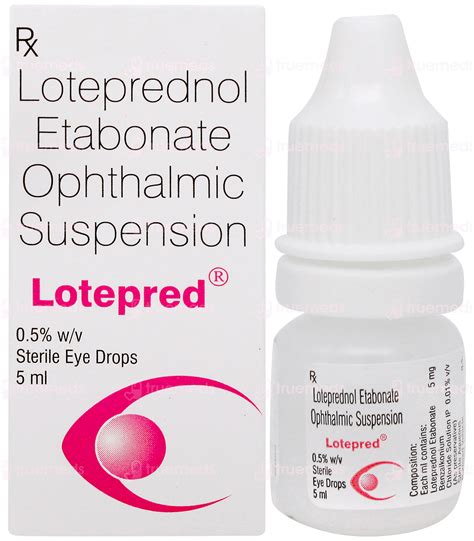 Lotepred Eye Drops – Reduce Eye Redness & Swelling