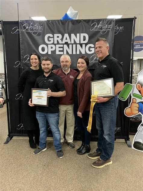 GRAND OPENING: HERITAGE CUSTOM PAINTING - Greater Lafayette Commerce