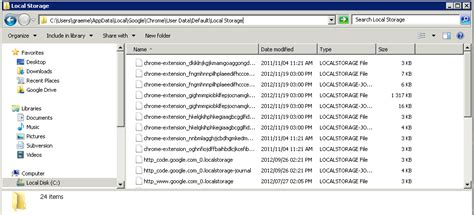 Chrome View Local Storage 的图像结果