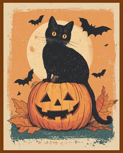 Vintage halloween art – Artofit