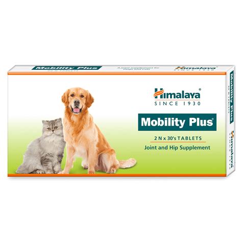 Himalaya Mobility Plus Tablets - Joint & Hip Supplement for Pets ...