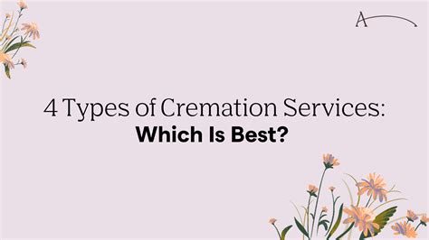 4 Types of Cremation Services: Which Is Best? | After®.com Blog