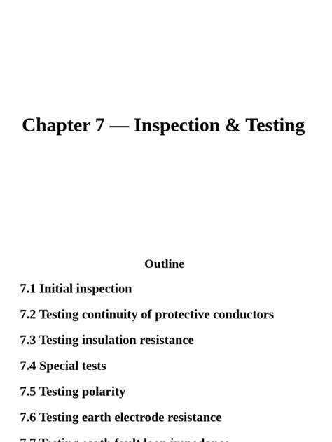 Image result for Inspection and Testing Written Test