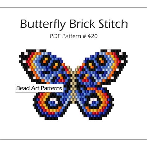 Image result for Butterfly Beadwork Patterns
