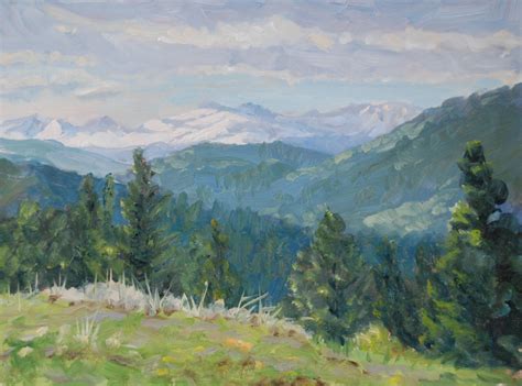 Bill Meuser's Art: finally some good plein air painting weather