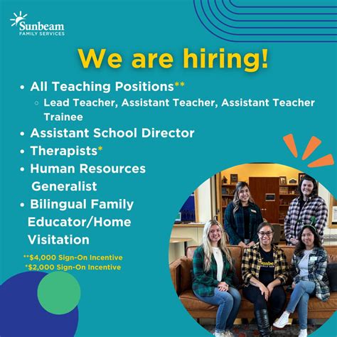 Sunbeam Family Services on LinkedIn: Join the radiant team at Sunbeam ...