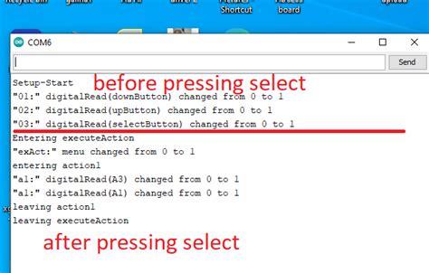 Image result for Arduino One-Button Menu