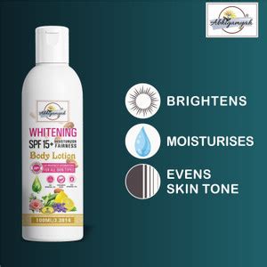 ABHIGAMYAH WHITENING SPF 15+BODY LOTION⋆(100ML) - Price in India, Buy ...