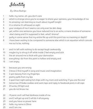 Identity Poem Examples 的图像结果