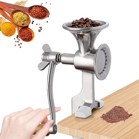 Buy CGOLDENWALL Manual Poppy Mill Grain Seeds Mill Hand Operated Nut ...