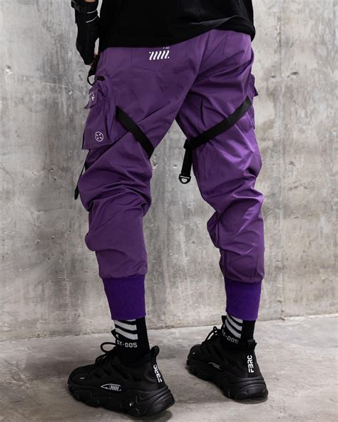 CG-Type 10F Purple Cargo Pants - Fabric of the Universe