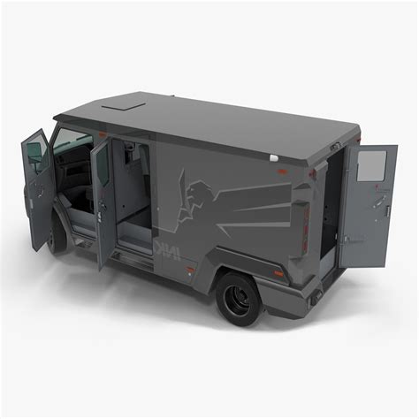 INKAS Armored Vehicle Rigged for Cinema 4D 3D | 3D Molier International