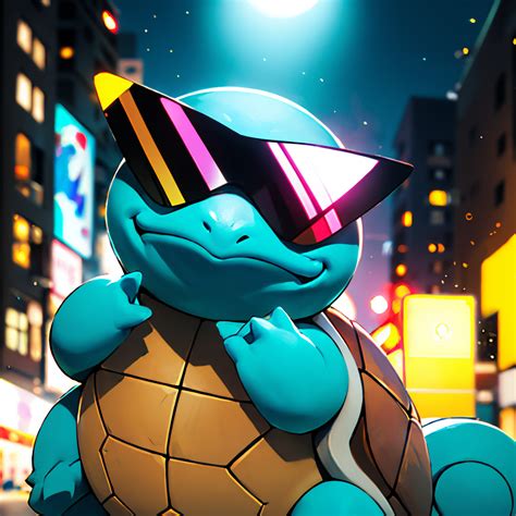 Squirtle Sunglasses Wallpaper