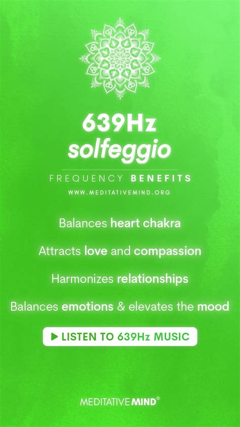 Learn about 639Hz Solfeggio Frequency benefits and Listen to the 639Hz ...
