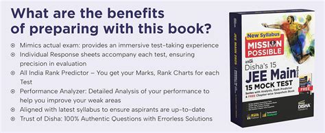 Disha New Pattern/ Syllabus with Disha Mission Possible 15 JEE MAIN ...