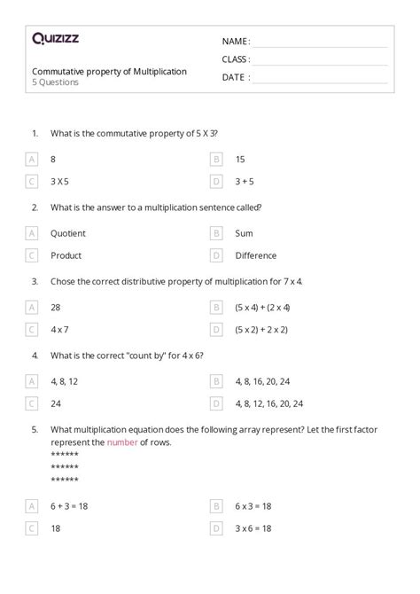 Image result for 3rd Grade Commutative Property Lesson