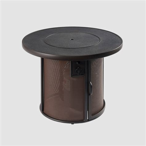 Outdoor GreatRoom Darien 42' Rectangular Gas Fire Pit Table with ...