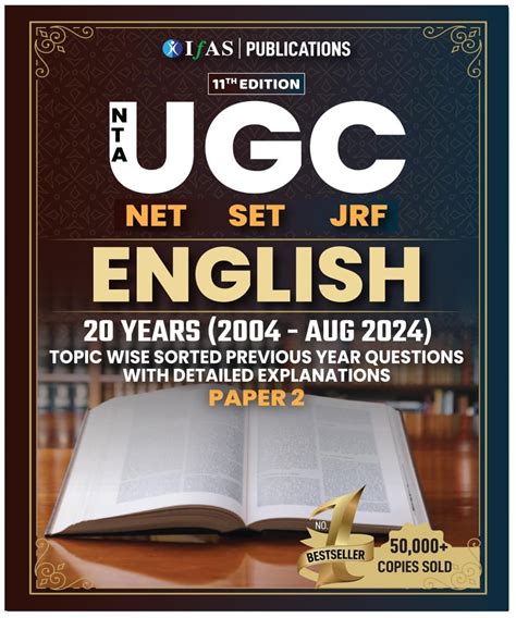 UGC NET English Literature Paper 2 Book 2024 | Previous Year Question ...