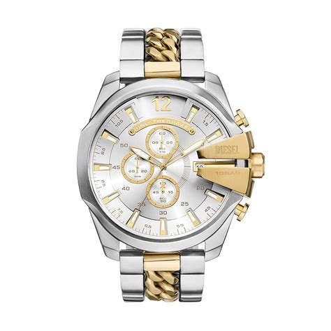 Diesel Mega Chief Multicolor Quartz Stainless Steel Watch DZ4672 ...