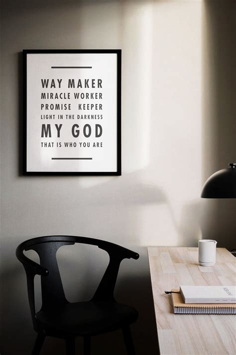 Way Maker Song Lyrics Printable Wall Art Sinach Lyrics | Etsy