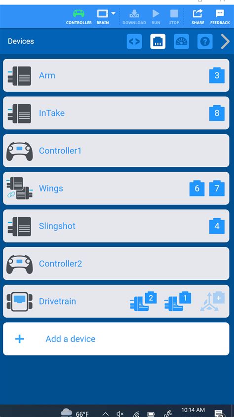 VEX V5 Code for Block Code 的图像结果