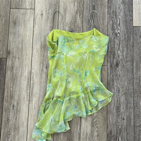 Women's Green Vest | Depop