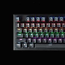 Amazon.in: Buy Cosmic Byte CB-GK-07 Aurora Mechanical Keyboard with ...