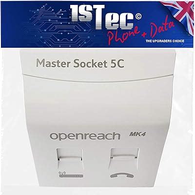 TENESA BT Openreach NTE5C MK2 MK4 Master Socket (Back Box India | Ubuy