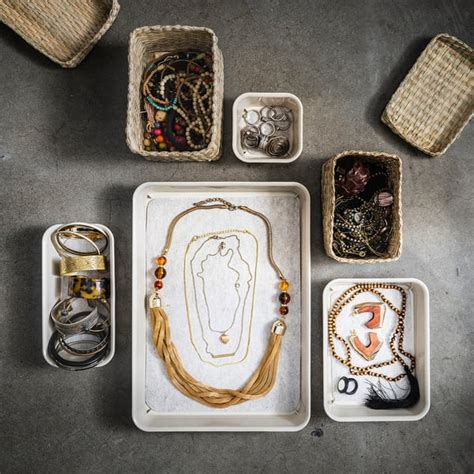 NOJIG organiser, plastic/beige, 10x10x5 cm (4x4x2") - IKEA