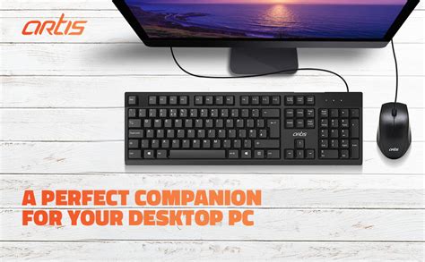 Amazon.in: Buy Artis AR-C33 USB Wired Keyboard and Mouse Combo (Black ...