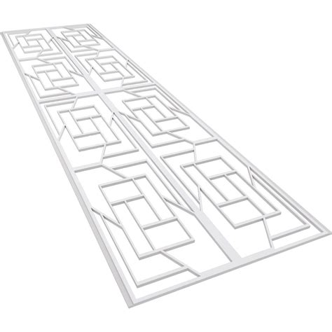 Loveland Fretwork Wainscot Wall Paneling - (Pack of 4)