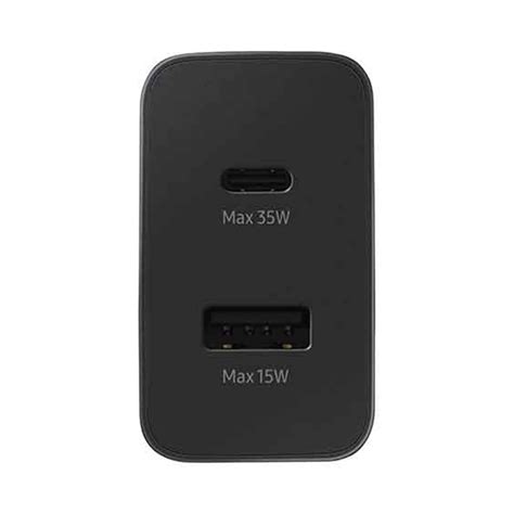 Samsung Fast kucni punjac PD 35W + USB 15W crni bez kabla (EP-TA220-NBE ...