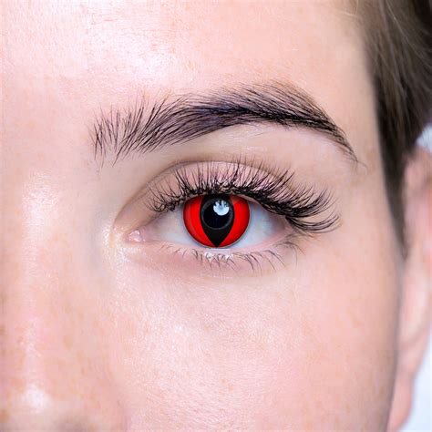 Red Cat Theatrical Contact Lenses, FDA & Health Canada Cleared – Moon ...