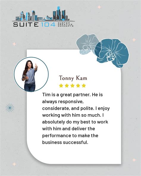 Thank you, Tonny, for the kind words. We appreciate your business ...