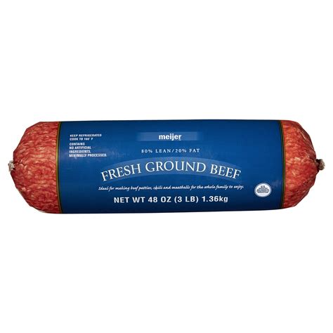Meijer 80/20 Fresh Ground Beef | Fig App